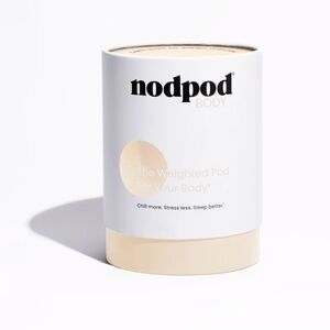 NODPOD NWT body weighted blanket -bone